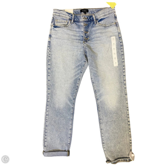 Jeans Skinny By Banana Republic In Blue Denim, Size: 6