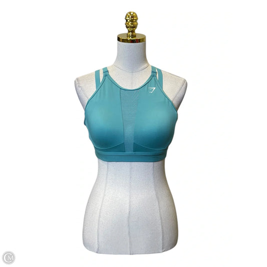 Athletic Bra By Gym Shark In Teal, Size: M