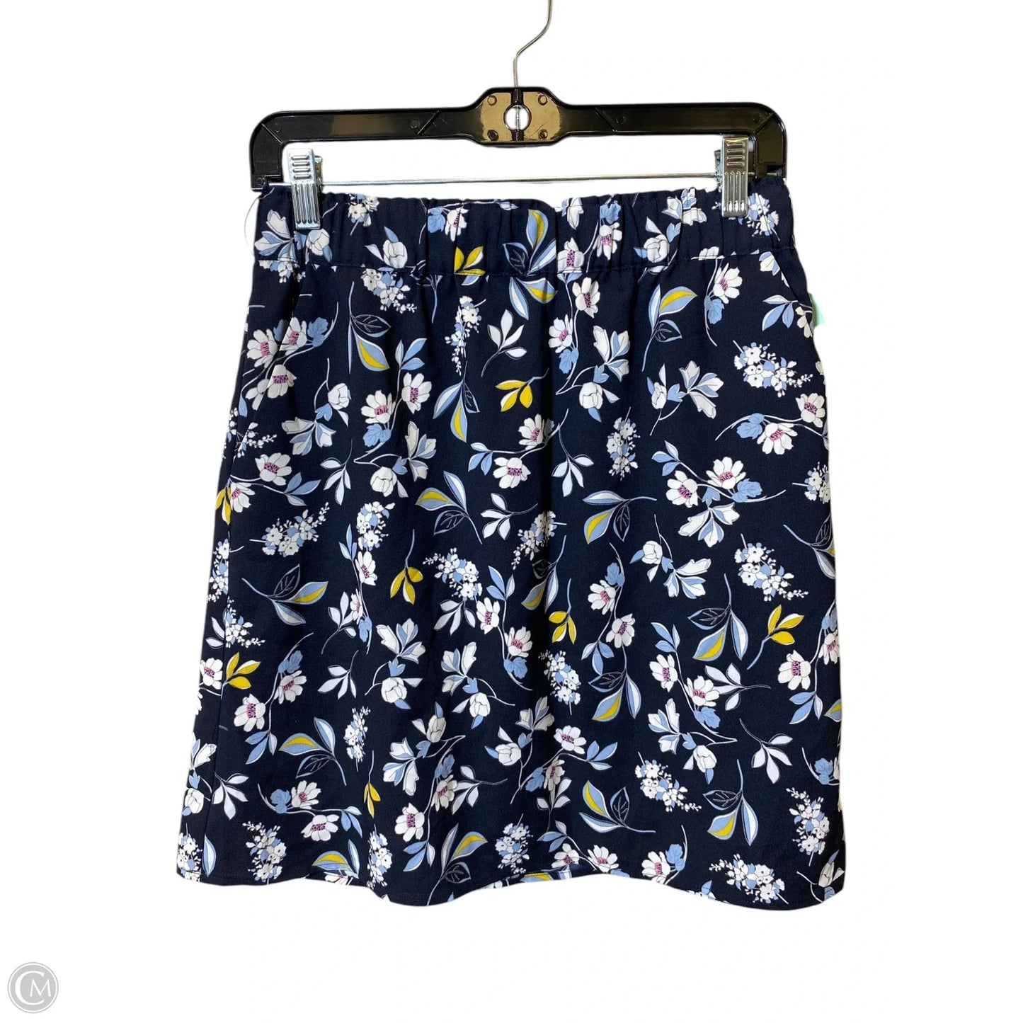 Skirt Midi By Loft In Floral Print, Size: Xs