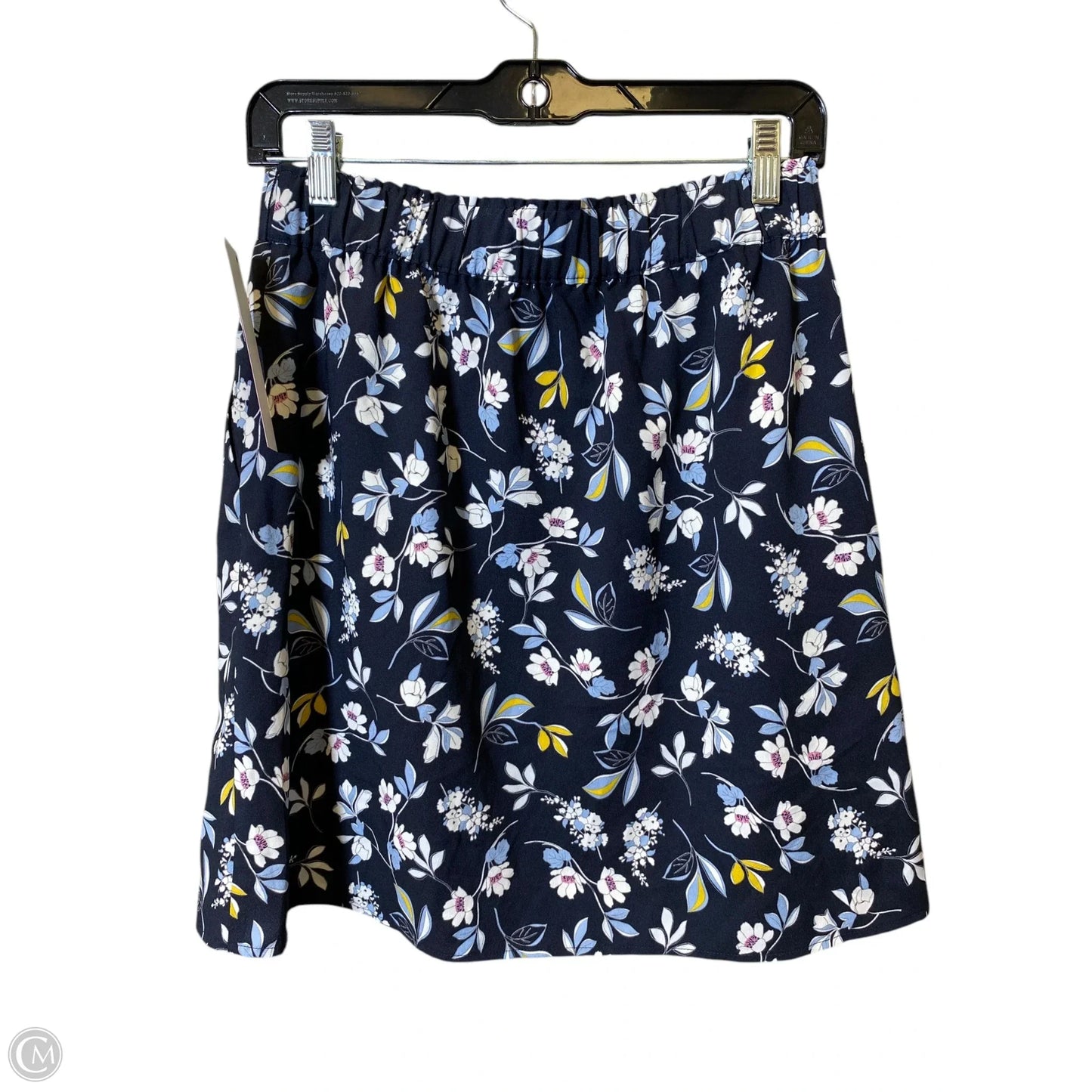 Skirt Midi By Loft In Floral Print, Size: Xs