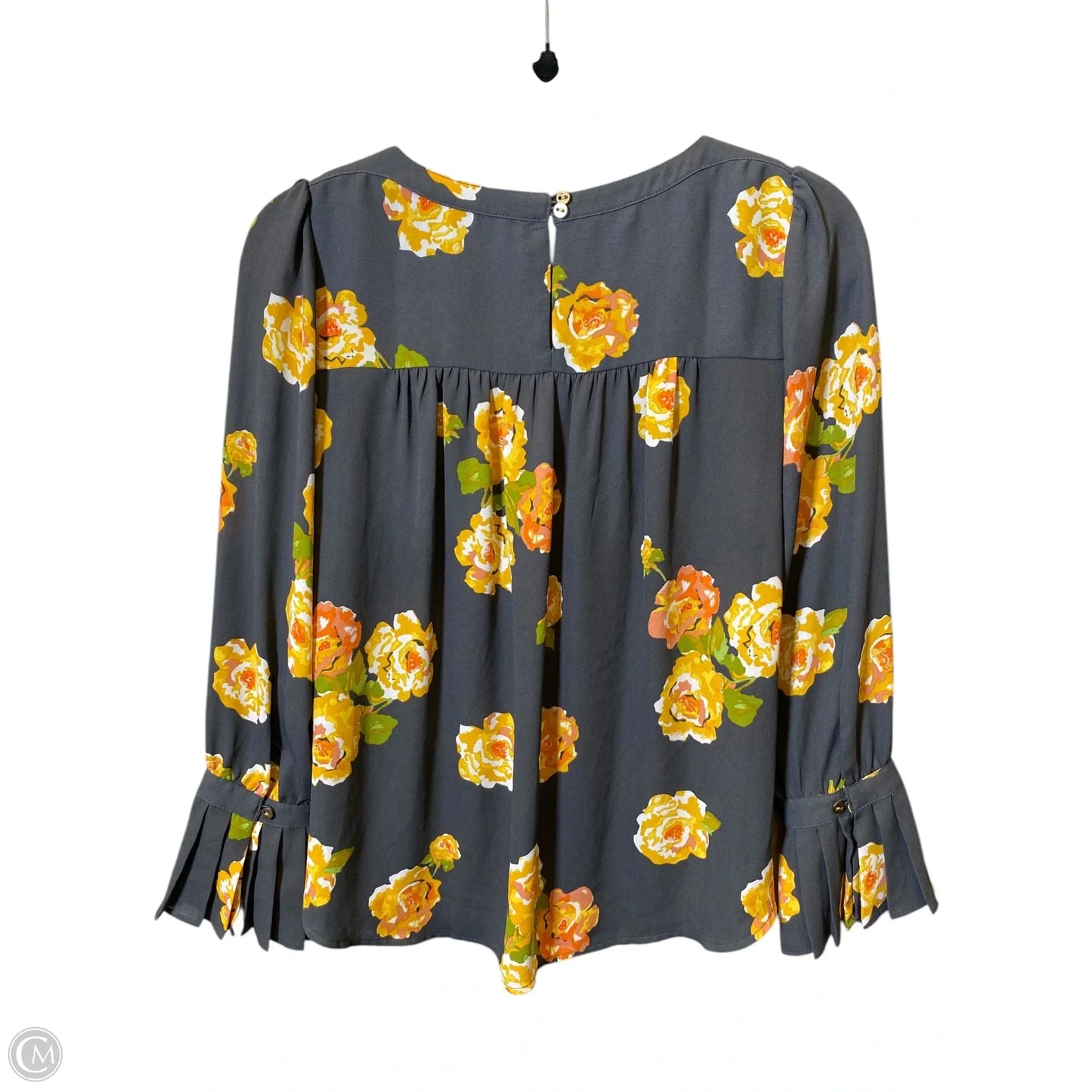 Top Long Sleeve By Loft In Floral Print, Size: S
