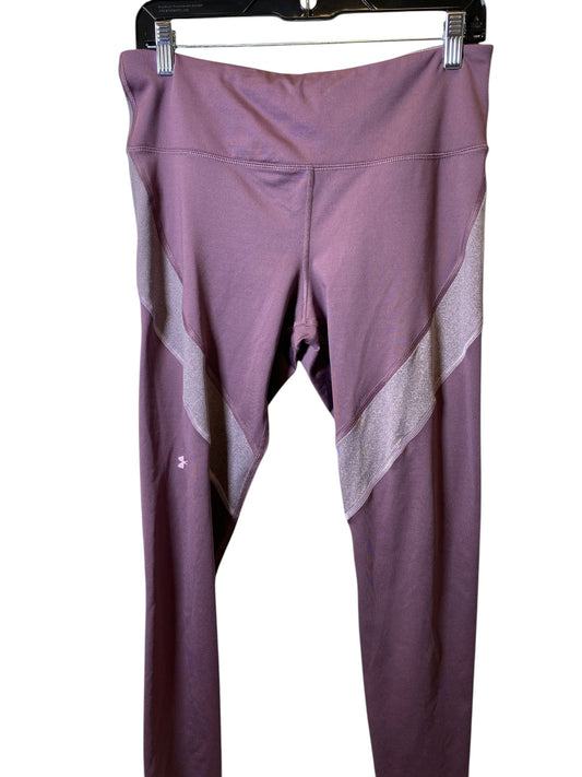 Athletic Pants By Under Armour In Purple, Size: L