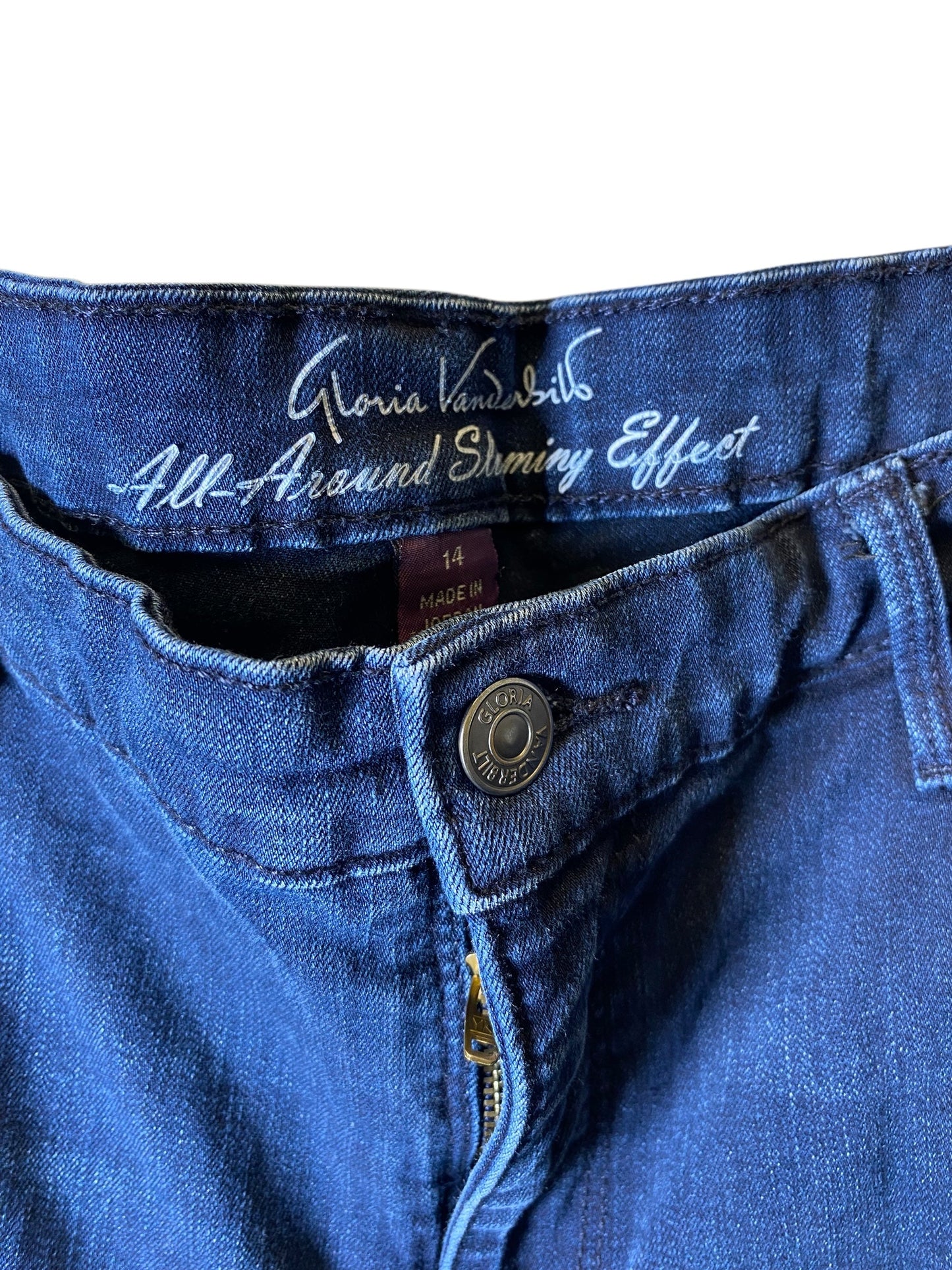 Jeans Boyfriend By Gloria Vanderbilt In Blue, Size: 14