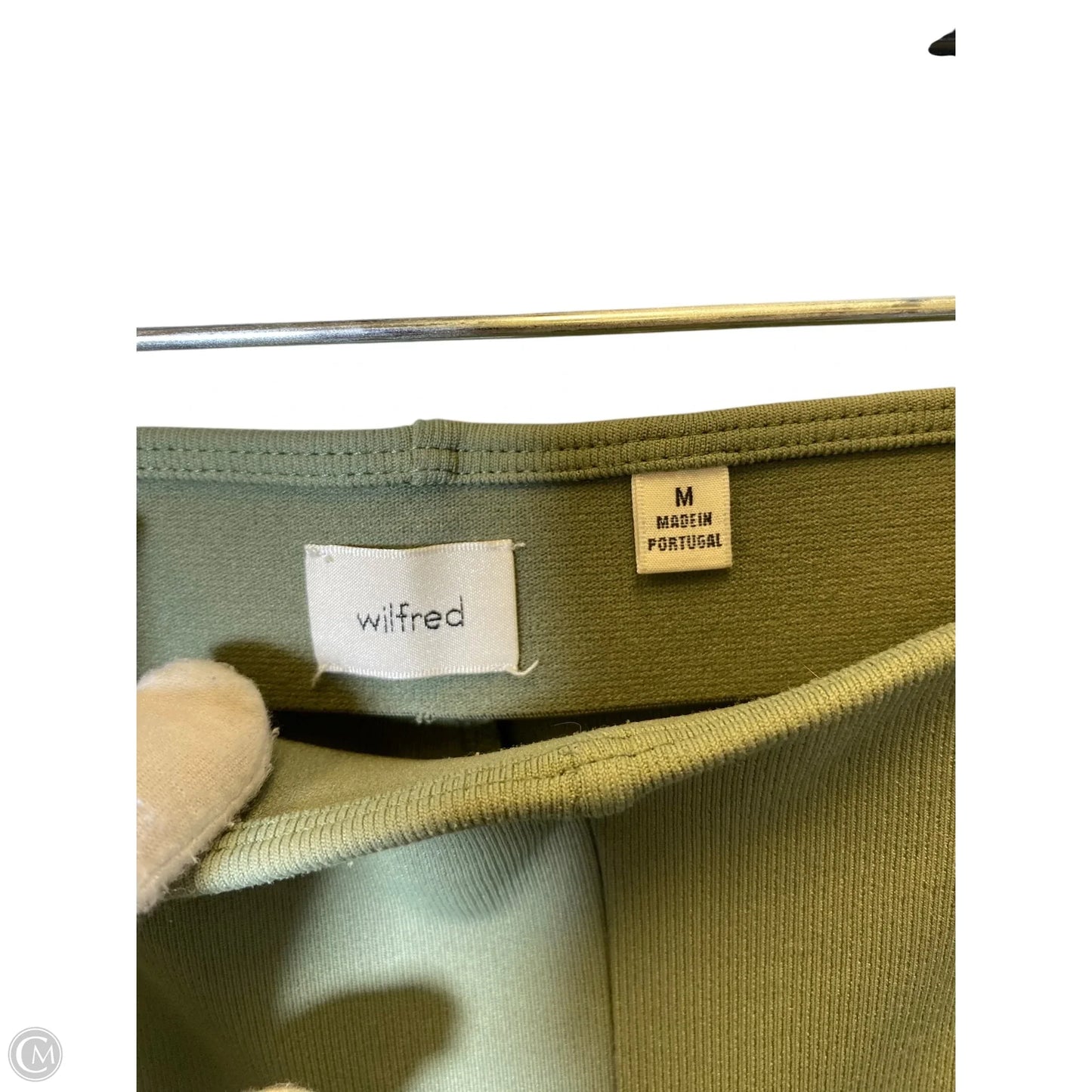 Athletic Leggings By Wilfred In Green, Size: M