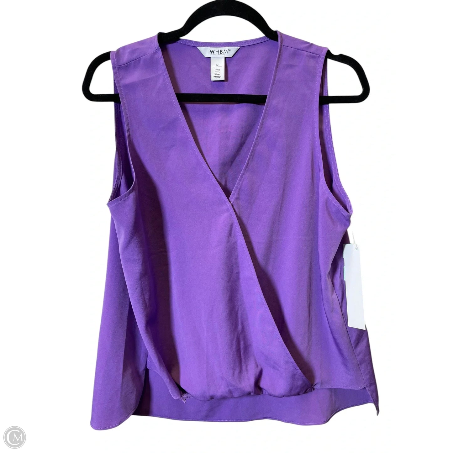 Top Sleeveless By Clothes Mentor In Purple, Size: M