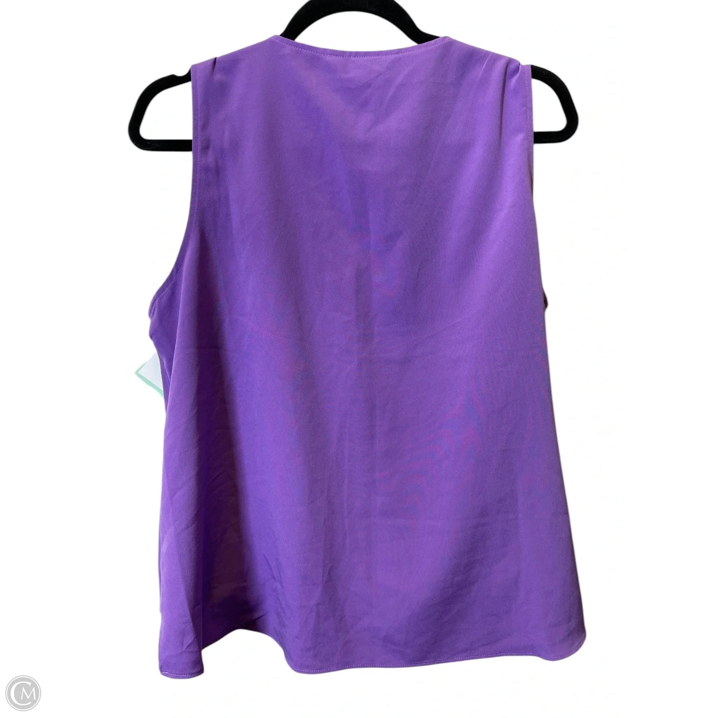 Top Sleeveless By Clothes Mentor In Purple, Size: M