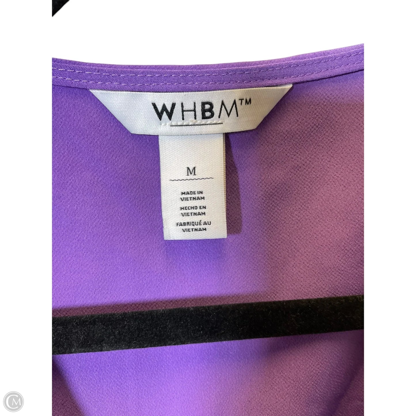 Top Sleeveless By Clothes Mentor In Purple, Size: M