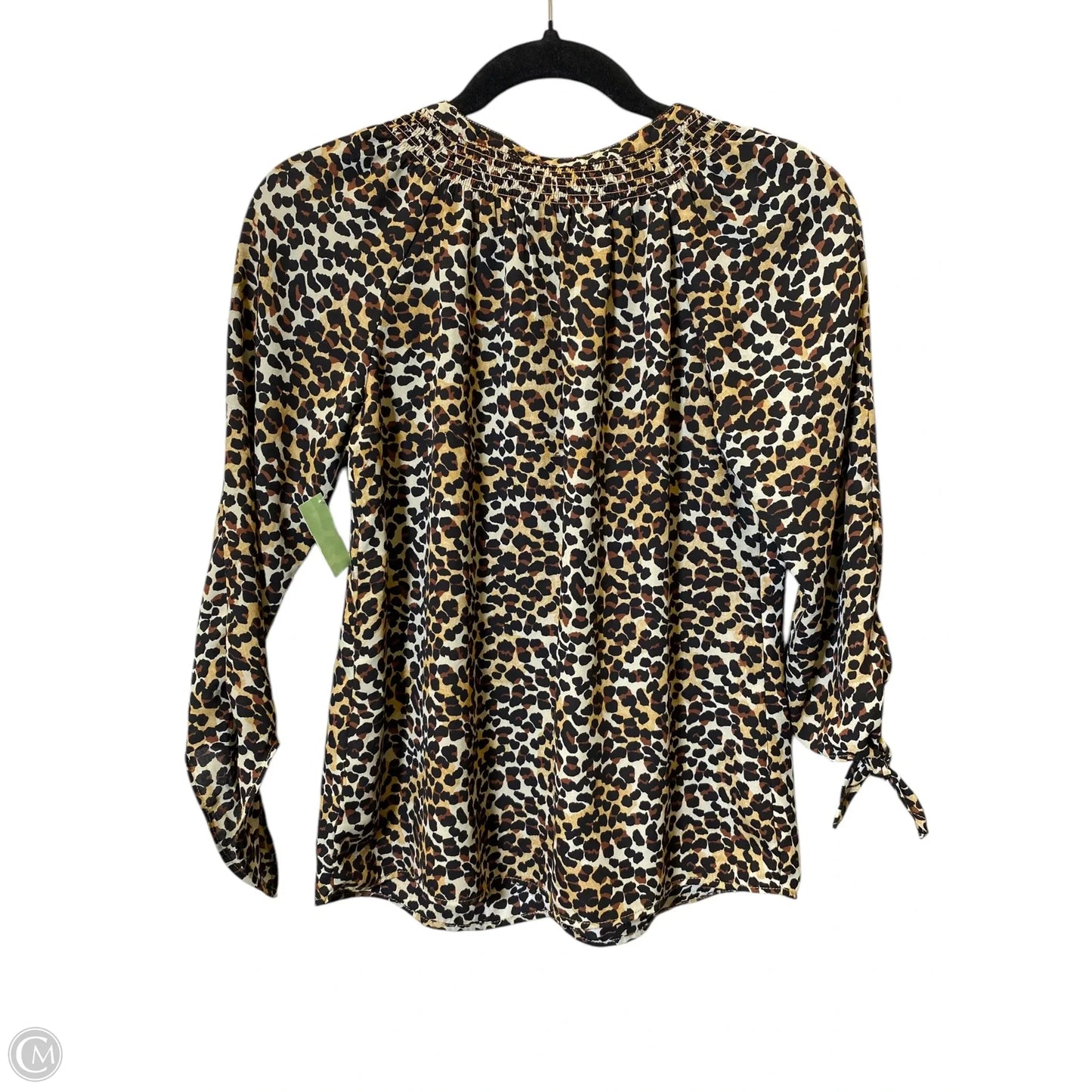 Top Long Sleeve By Westport In Animal Print, Size: Xs