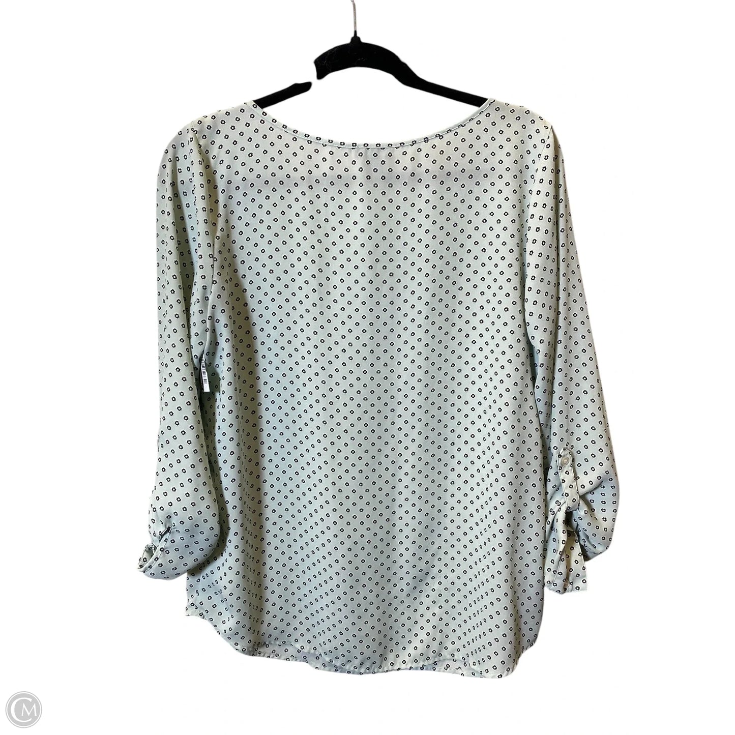 Top Long Sleeve By Ann Taylor In Multi-colored, Size: L