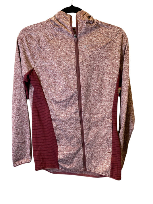 Athletic Jacket By Danskin In Maroon, Size: S