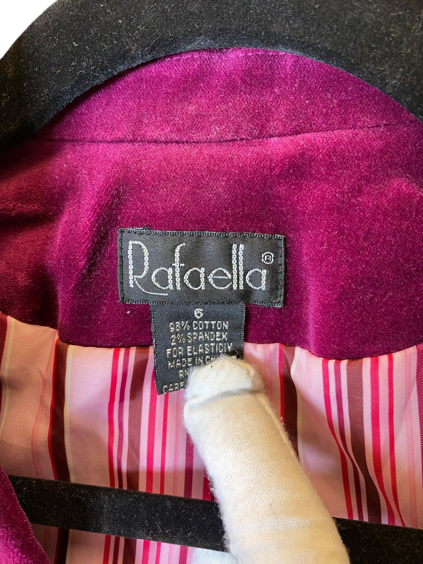 Blazer By Rafaella In Purple, Size: 6