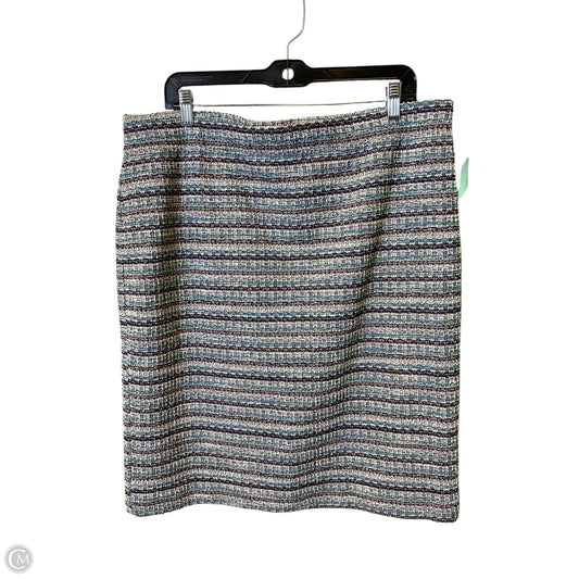 Skirt Midi By Ann Taylor In Multi-colored, Size: Xl