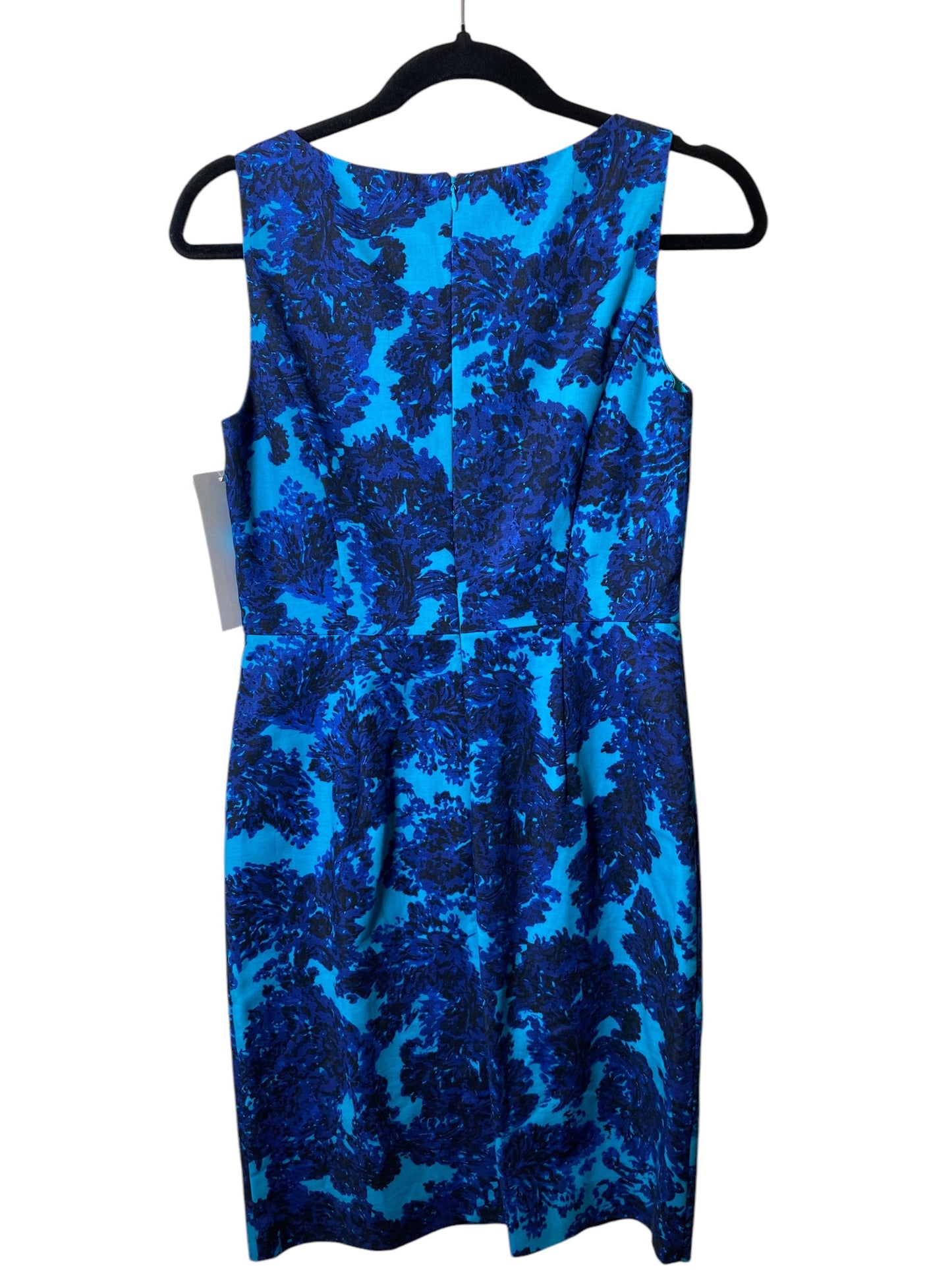 Dress Casual Midi By Ann Taylor In Blue, Size: 0