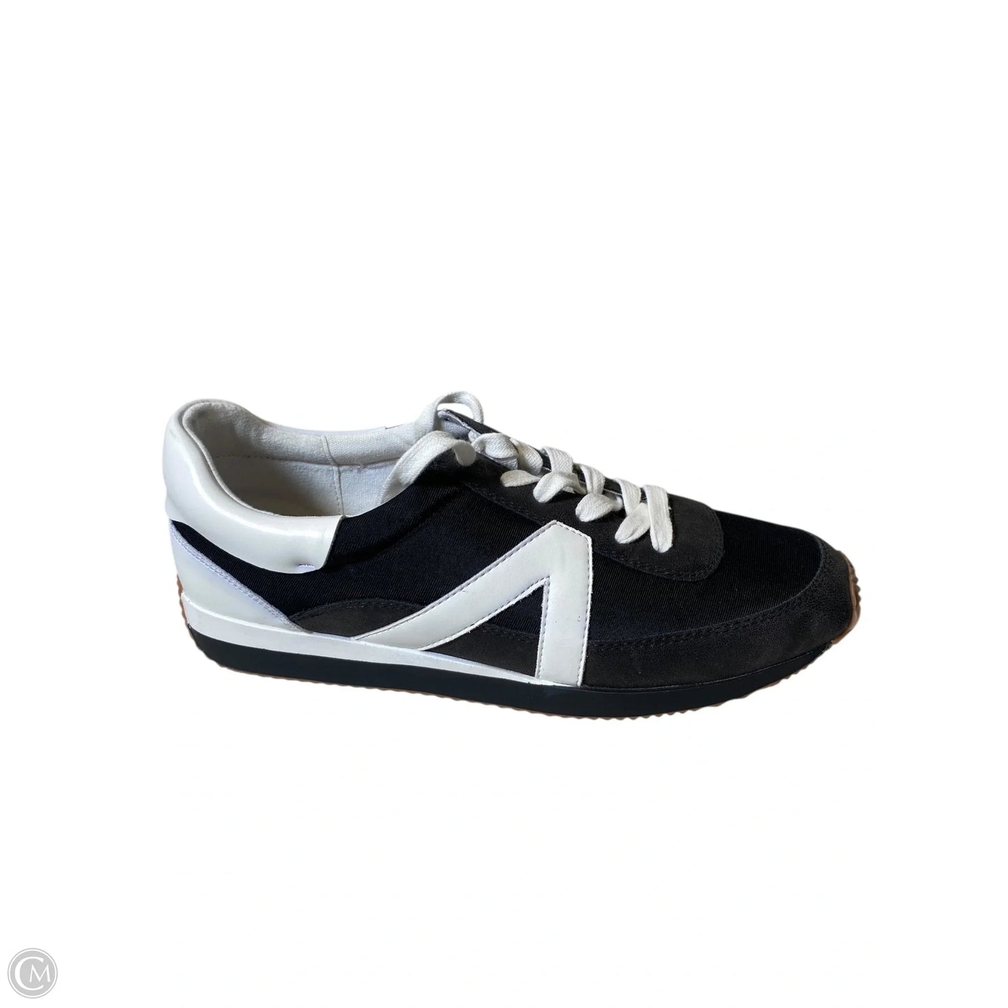 Shoes Athletic By Loft In Black & White, Size: 8.5