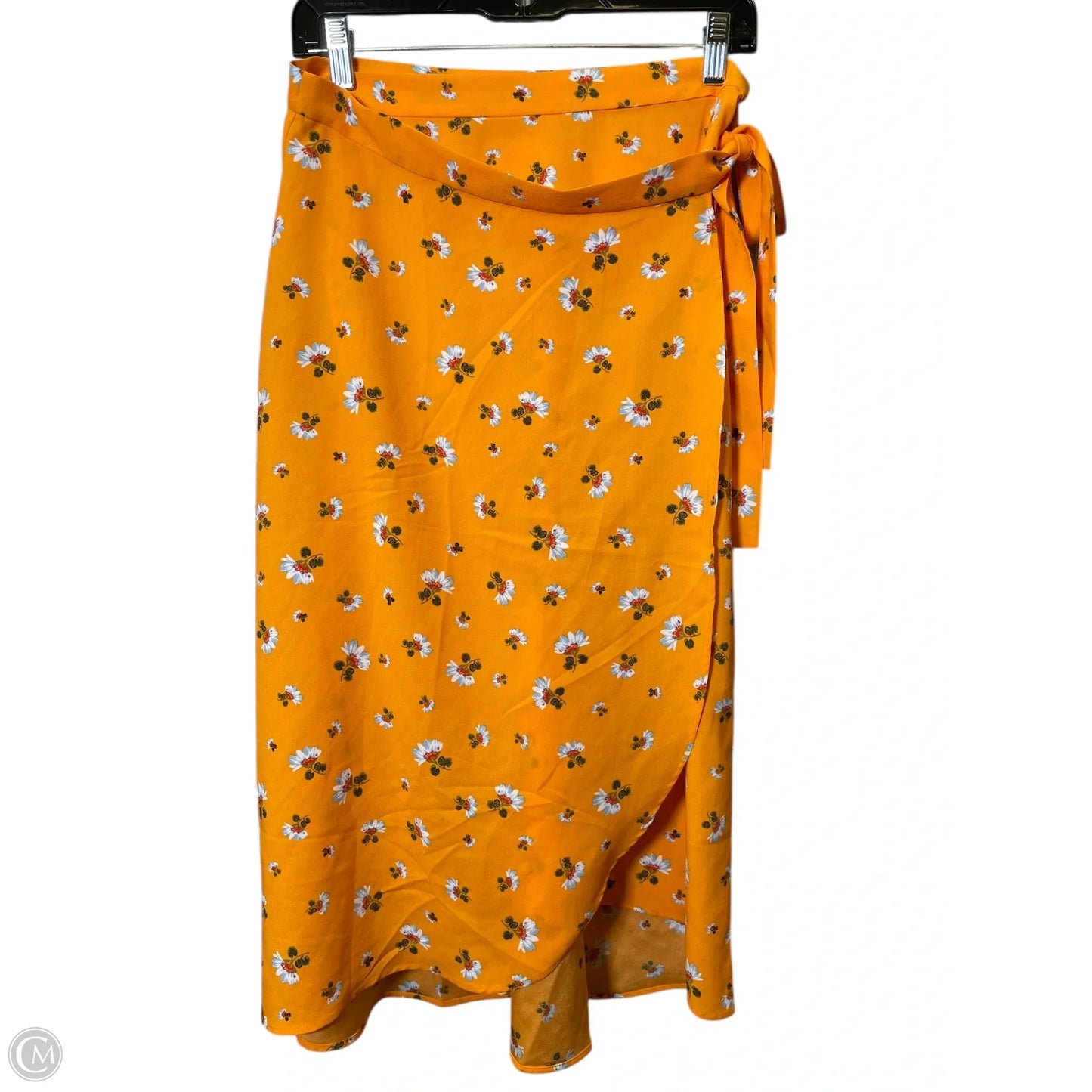 Skirt Midi By Loft In Floral Print, Size: S