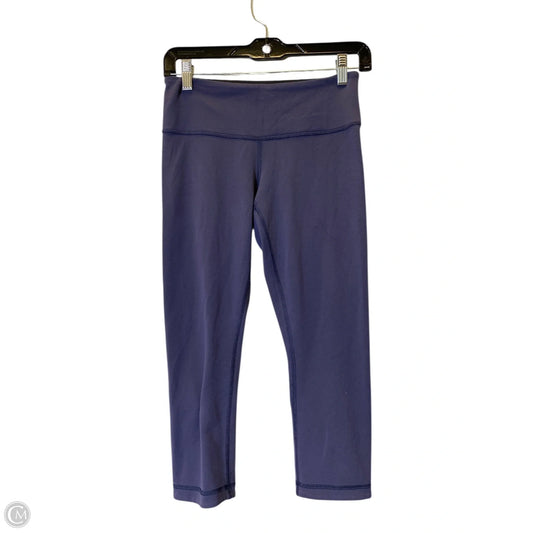Capris By Lululemon In Purple, Size: S