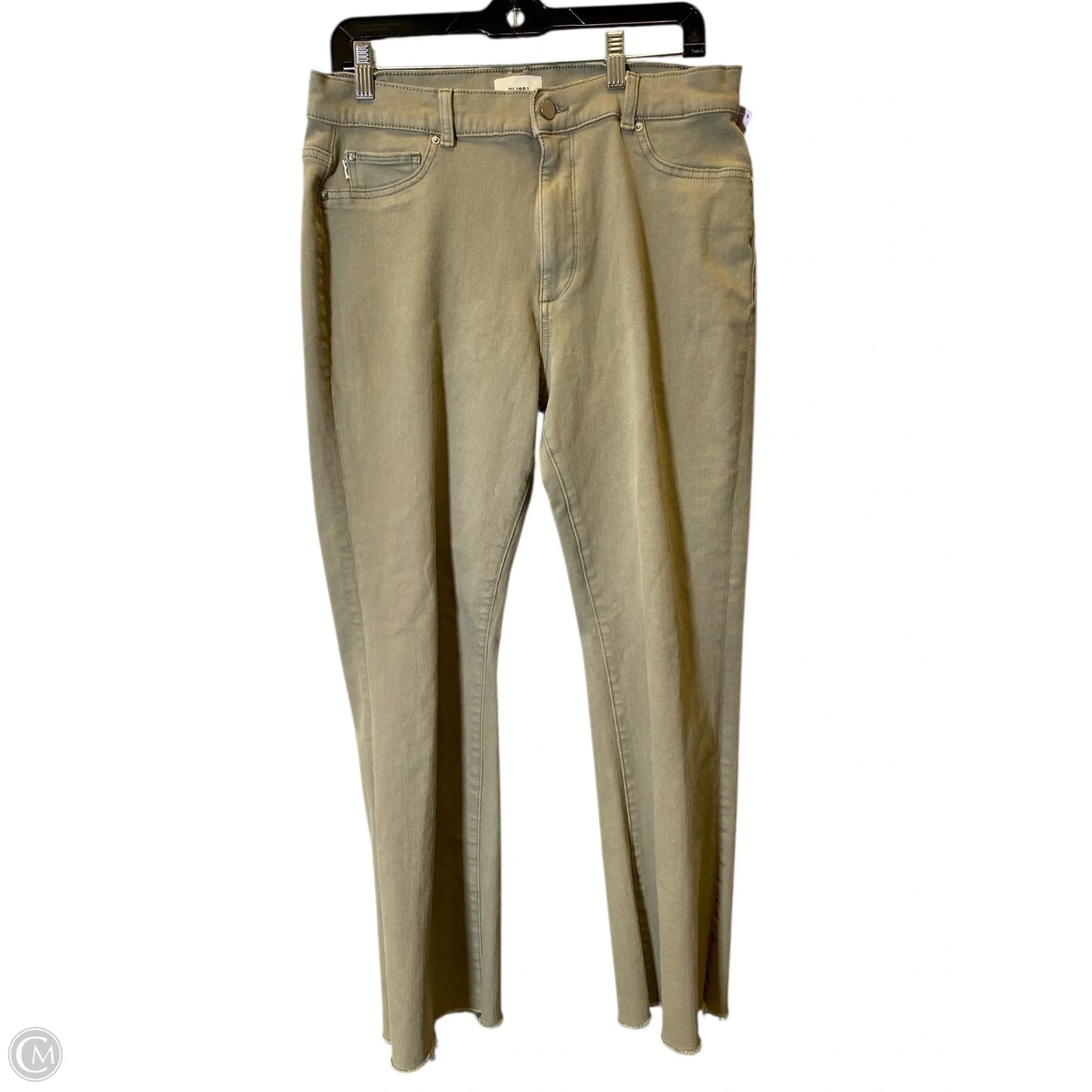 Jeans Straight By Dl1961 In Green, Size: 14