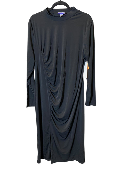 Dress Casual Maxi By Clothes Mentor In Black, Size: 1x