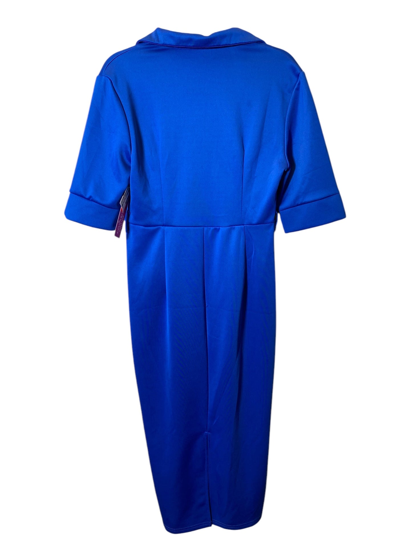 Dress Casual Maxi By Clothes Mentor In Blue, Size: L