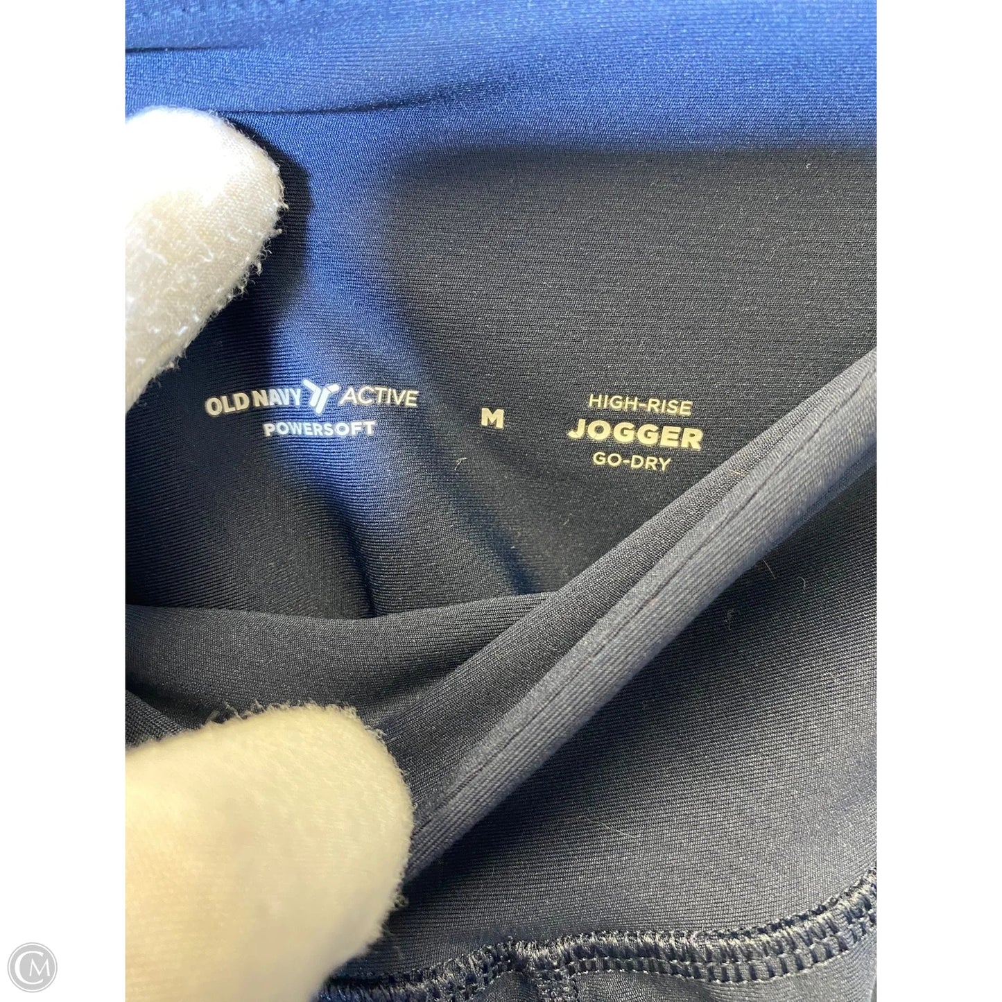 Athletic Leggings By Old Navy In Navy, Size: M