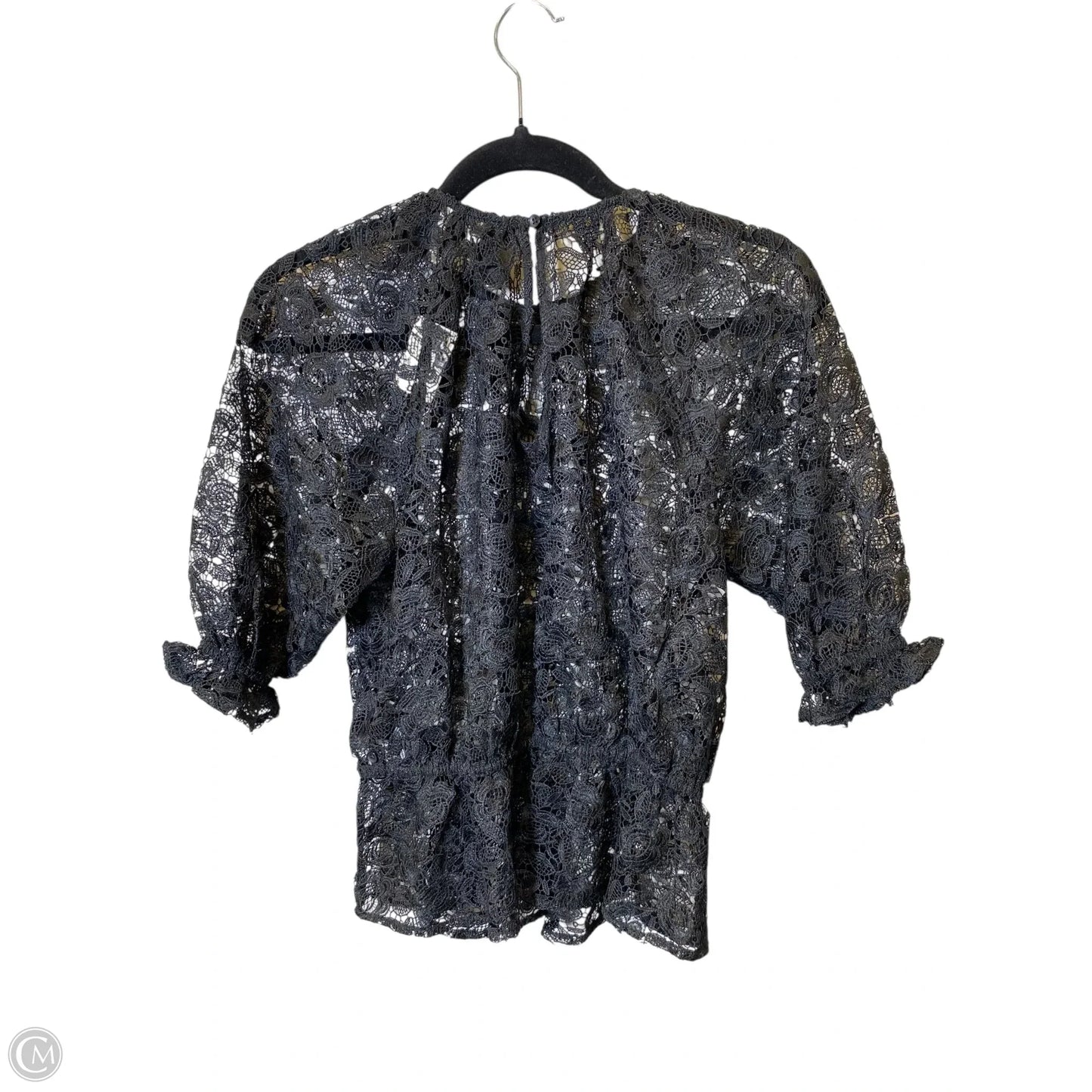 Top 3/4 Sleeve By 7 For All Mankind In Black, Size: Xs