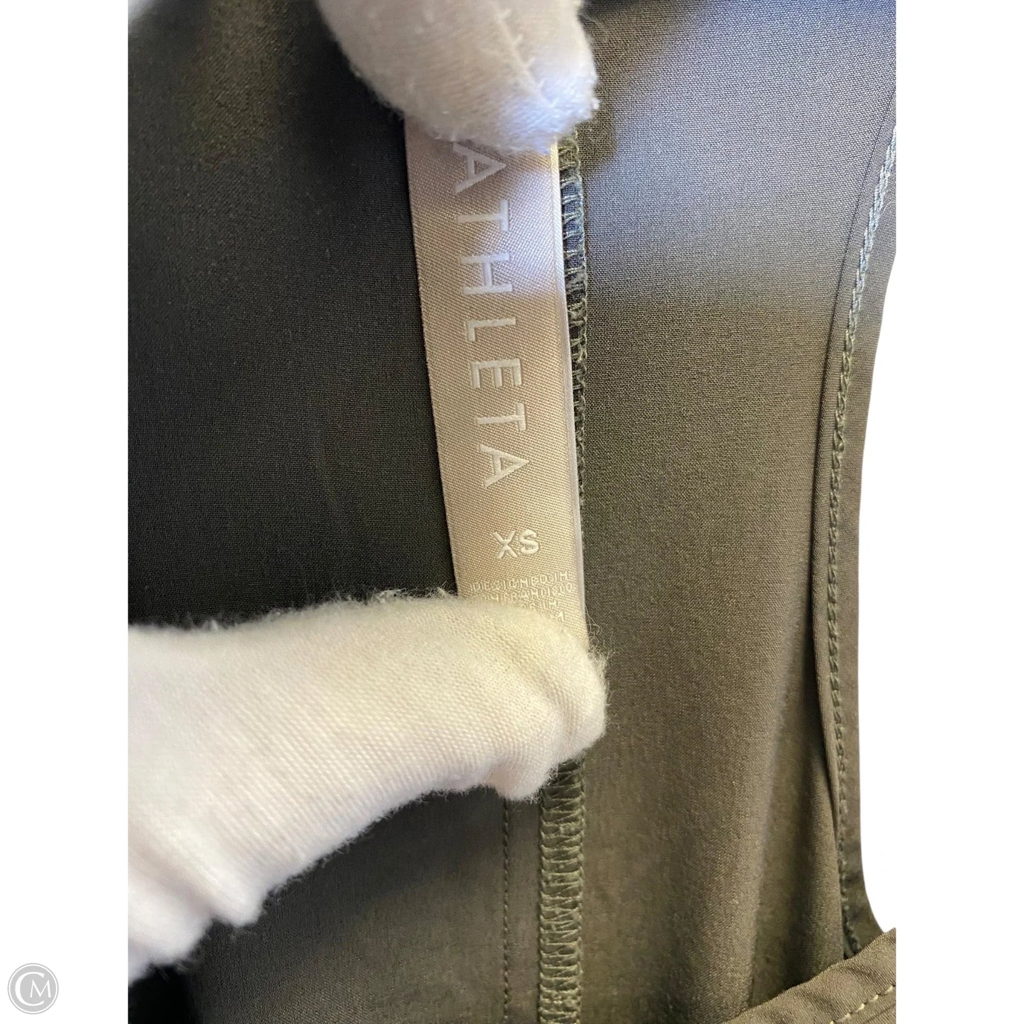 Athletic Dress By Athleta In Green, Size: Xs