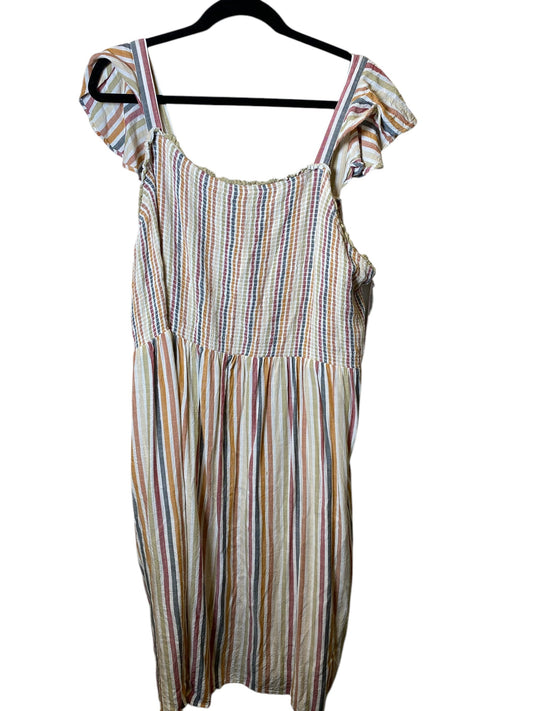 Dress Casual Maxi By Sonoma In Multi-colored, Size: 2x