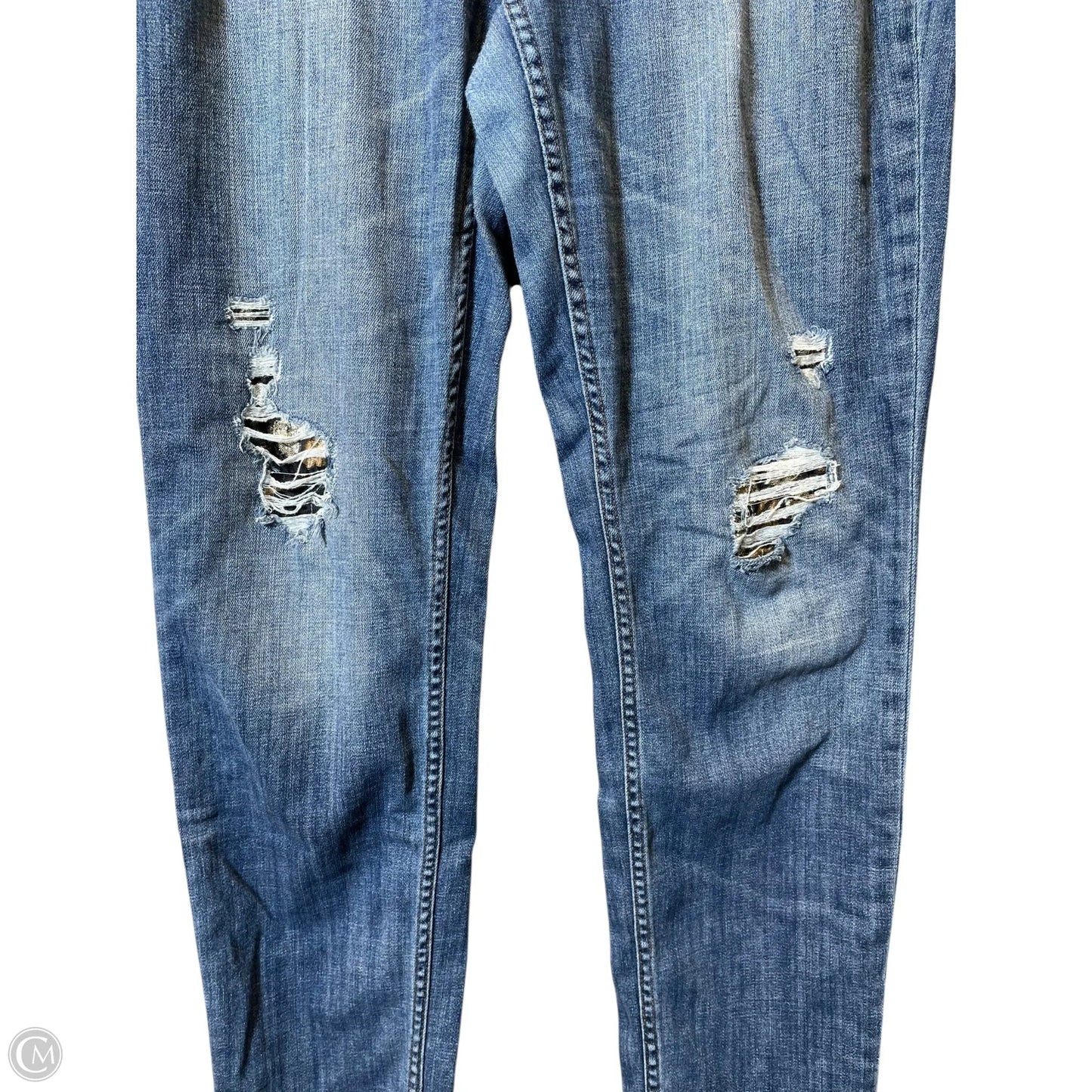 Jeans Skinny By White House Black Market In Blue Denim, Size: 12