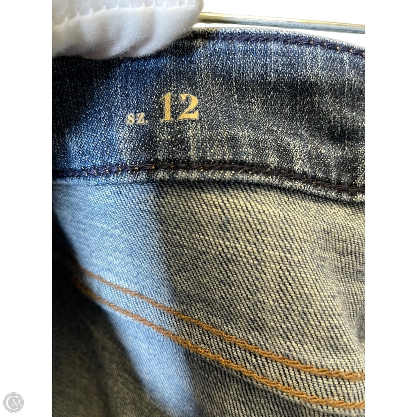 Jeans Skinny By White House Black Market In Blue Denim, Size: 12