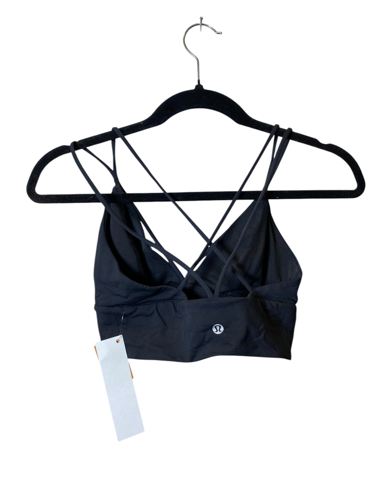 Athletic Bra By Lululemon In Black, Size: S