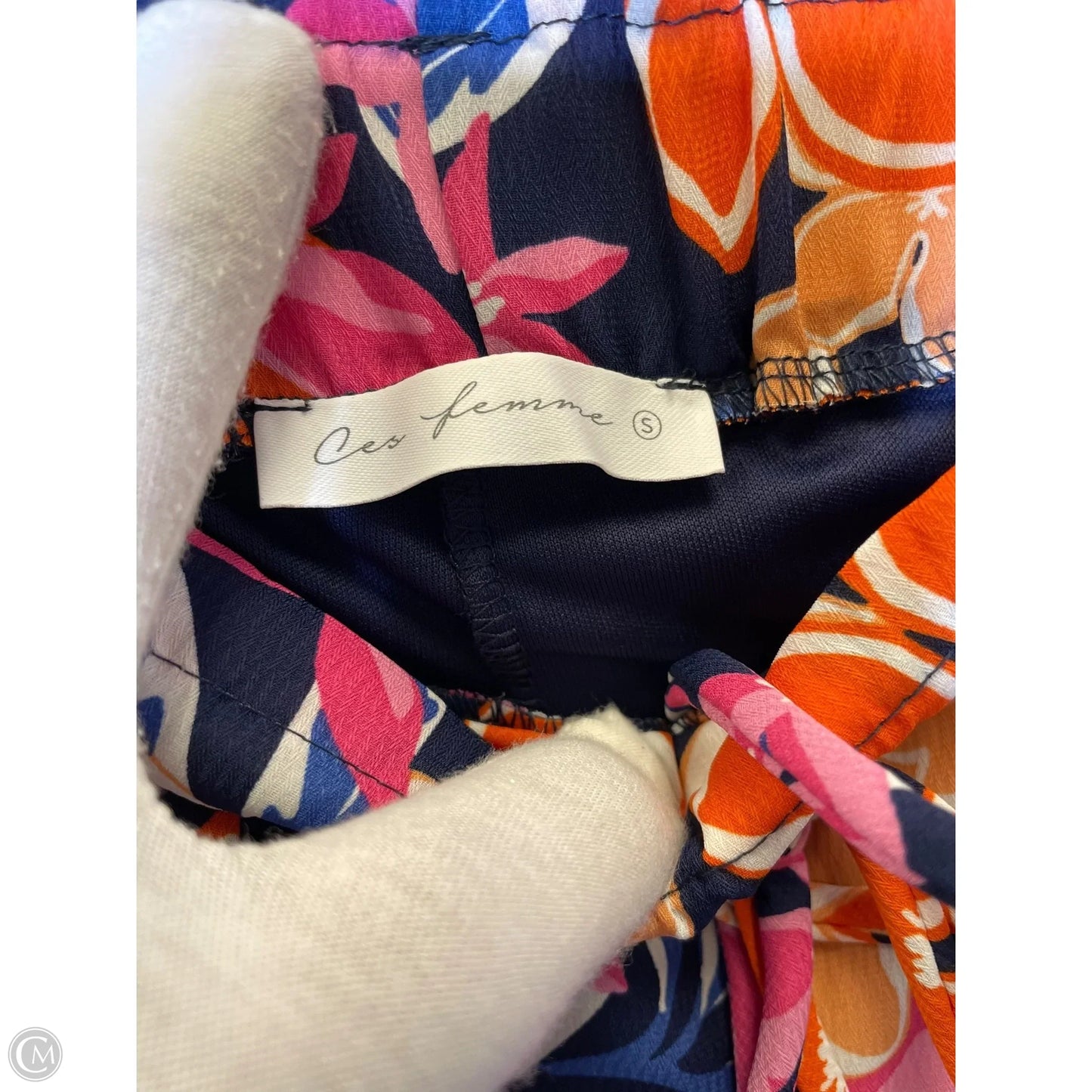 Pants Lounge By Ces Femme In Floral Print, Size: S