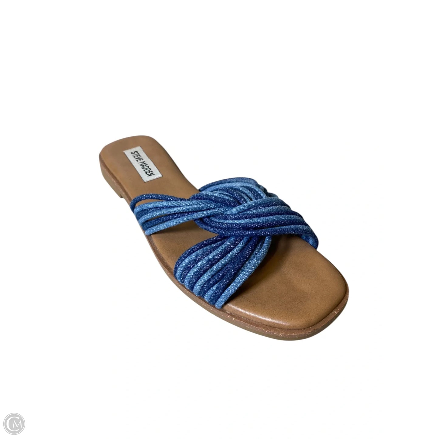 Sandals Flats By Steve Madden In Blue, Size: 7.5