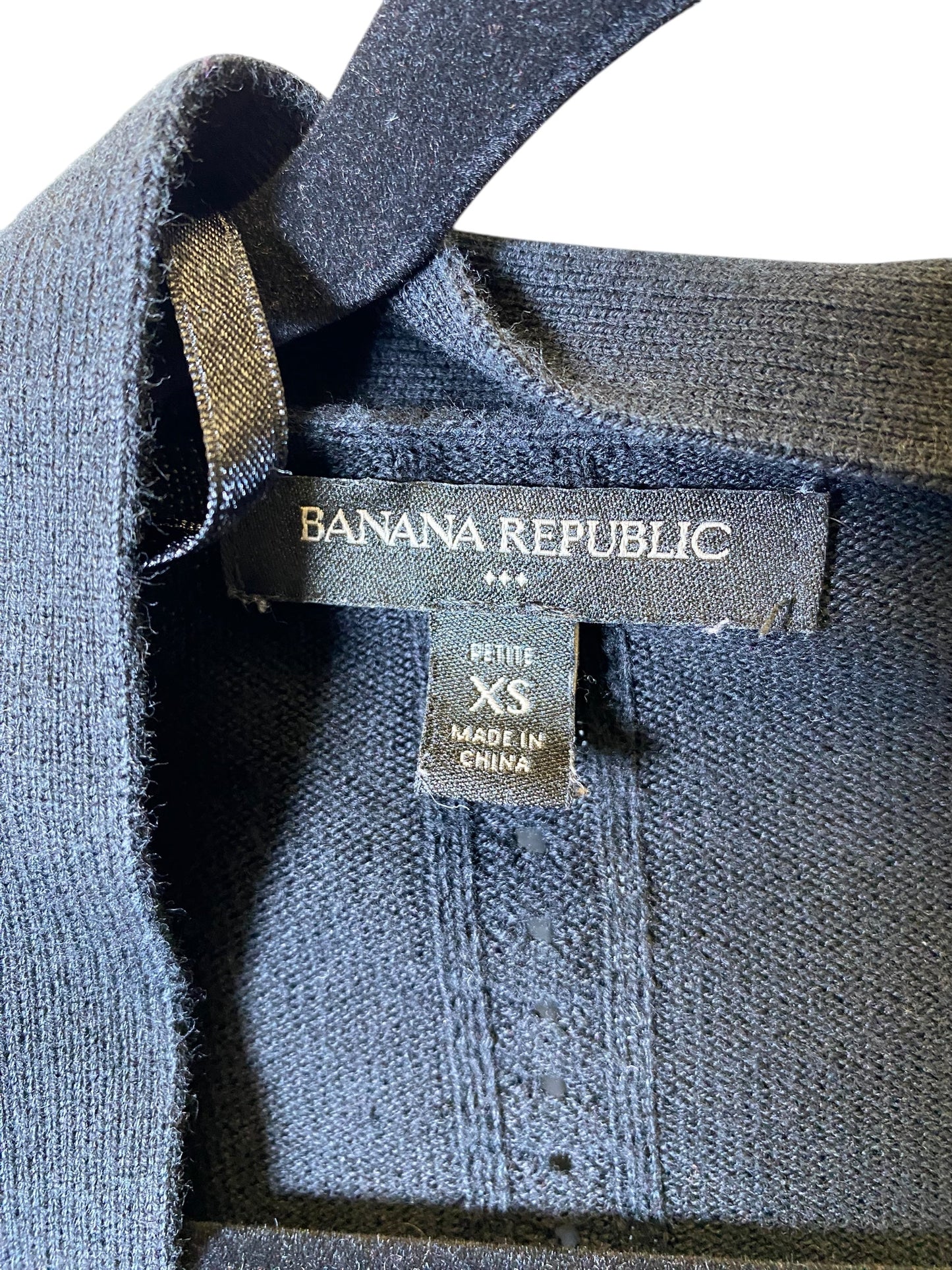 Sweater By Banana Republic In Black, Size: Xs