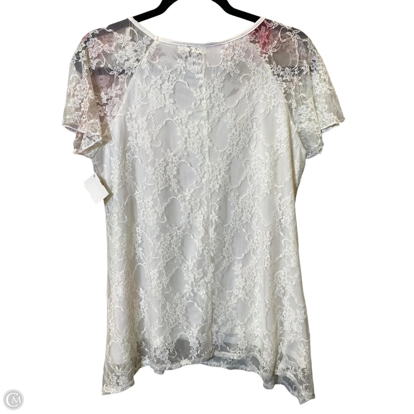 Top Short Sleeve By Brittany Black In Multi-colored, Size: S