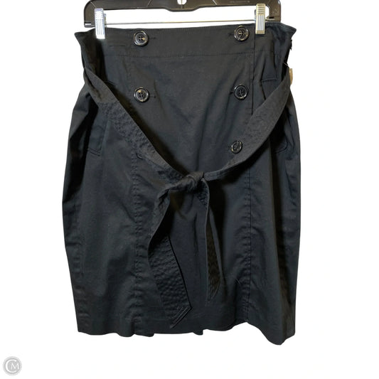 Skirt Mini & Short By Ann Taylor In Black, Size: 16