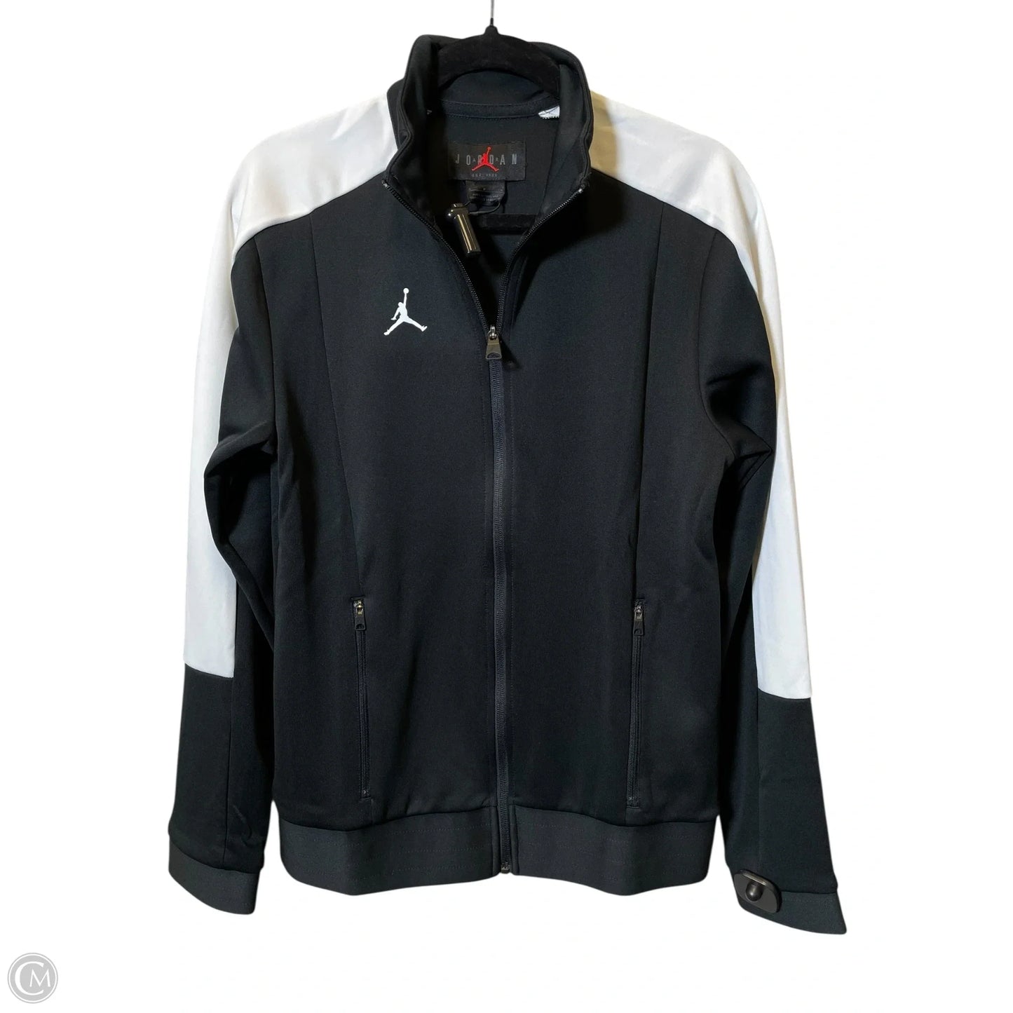 Jacket Designer By Jordan In Black & White, Size: S