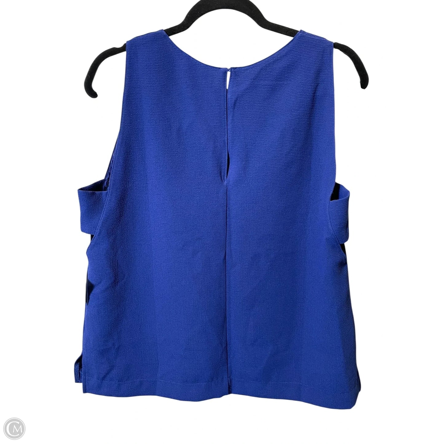 Top Sleeveless By Astr In Blue, Size: L