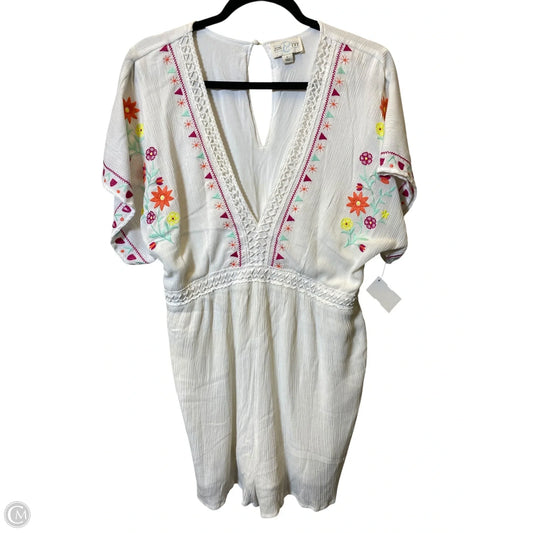 Romper By Clothes Mentor In Multi-colored, Size: L