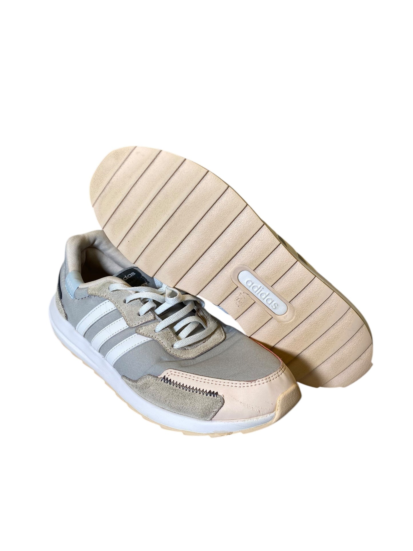 Shoes Athletic By Adidas In Grey & White, Size: 11