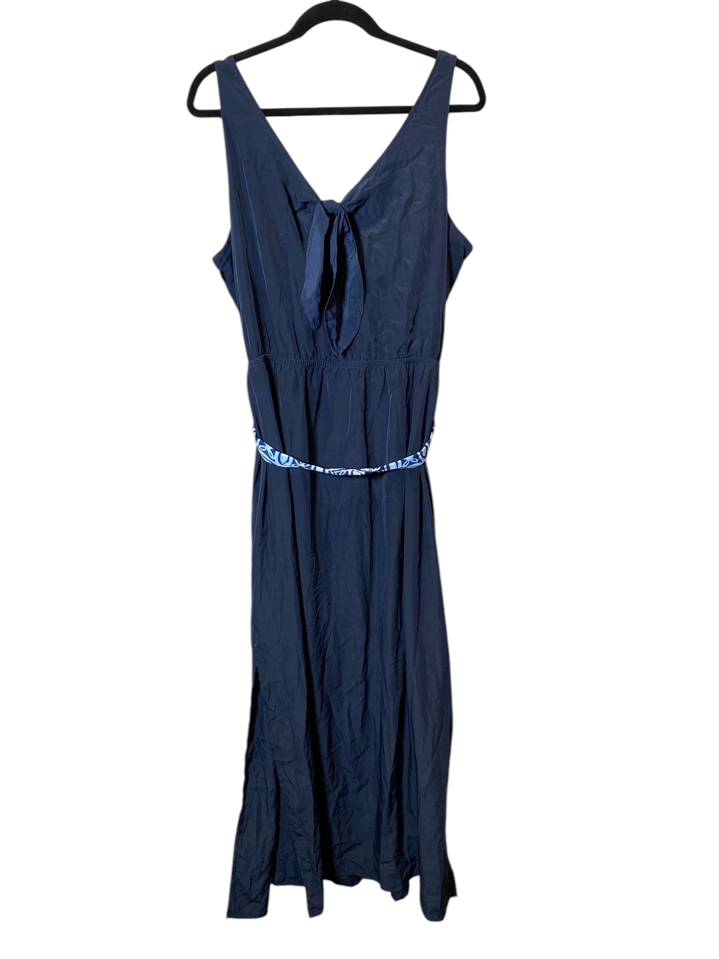 Dress Casual Maxi By Clothes Mentor In Blue, Size: 2x