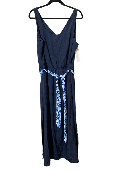 Dress Casual Maxi By Clothes Mentor In Blue, Size: 2x