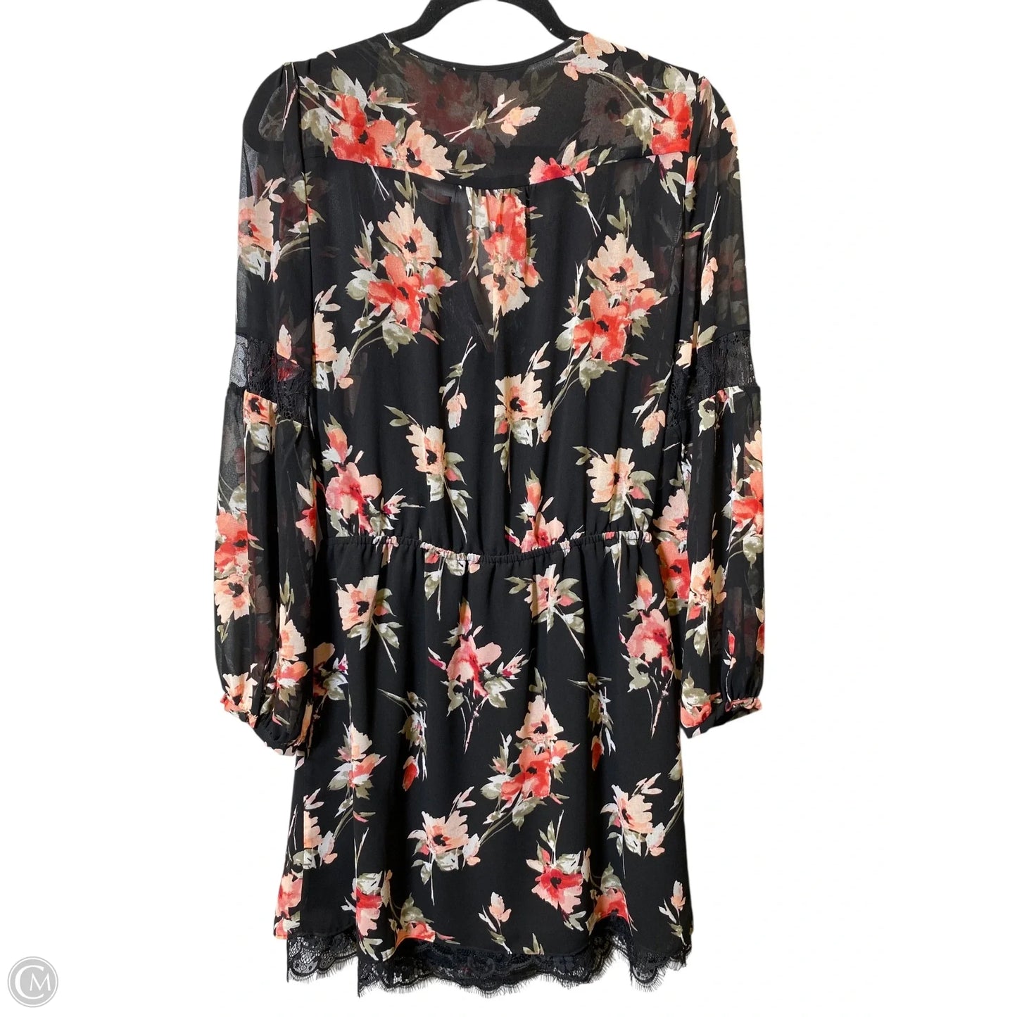 Dress Casual Short By White House Black Market In Floral Print, Size: 8