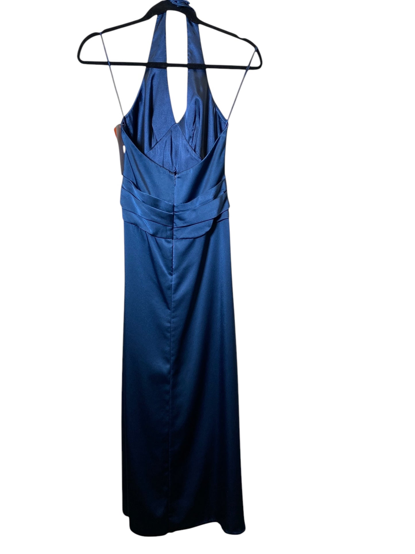 Dress Party Long By Bcbgmaxazria In Blue, Size: Xs