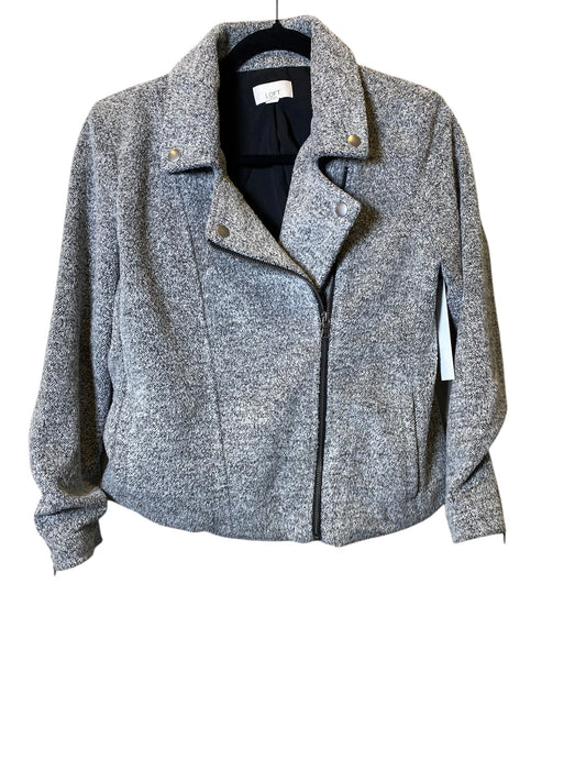 Jacket Other By Loft In Grey, Size: M