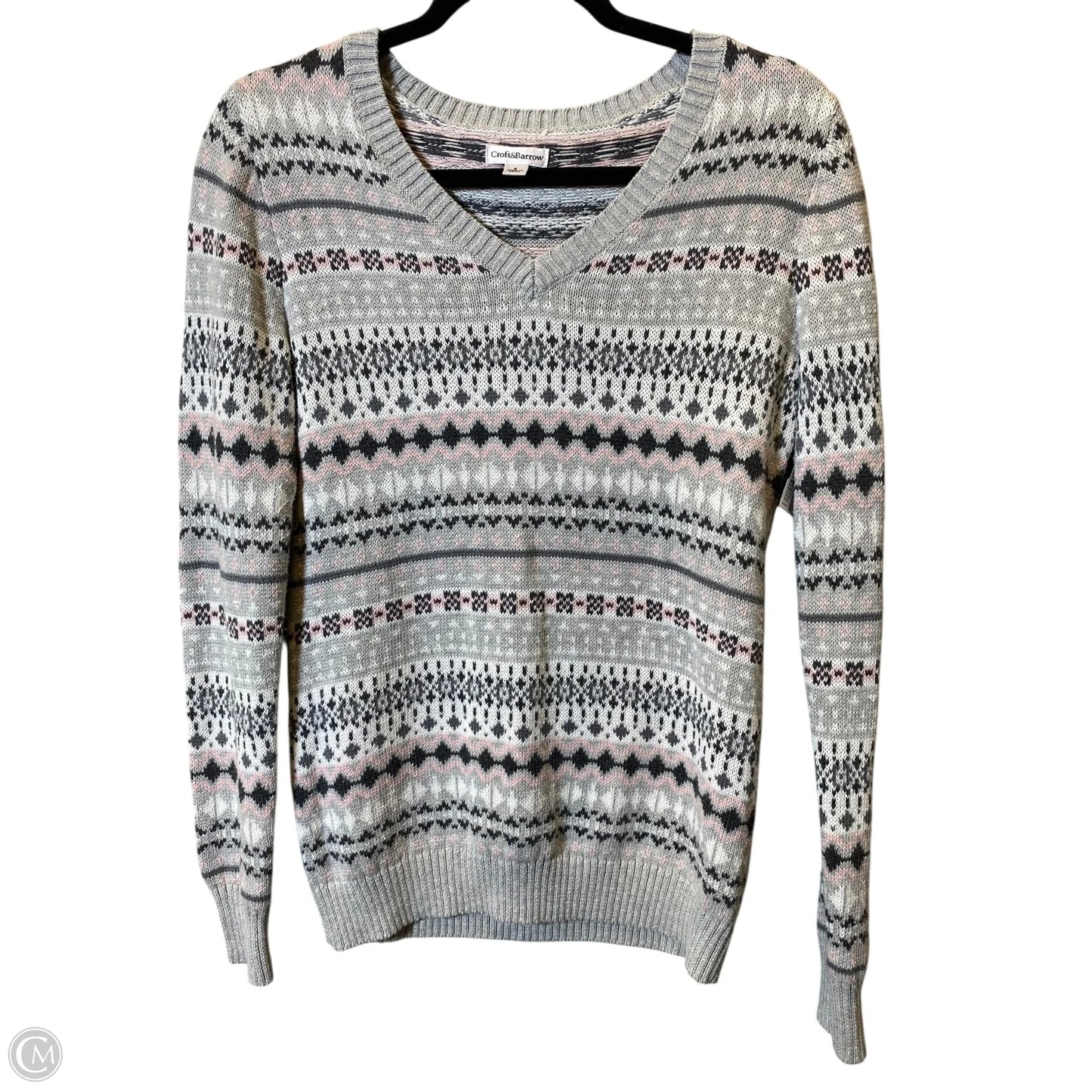 Sweater By Croft And Barrow In Multi-colored, Size: S