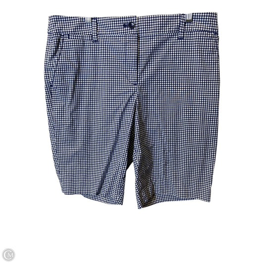 Shorts By Talbots In Checkered Pattern, Size: 10