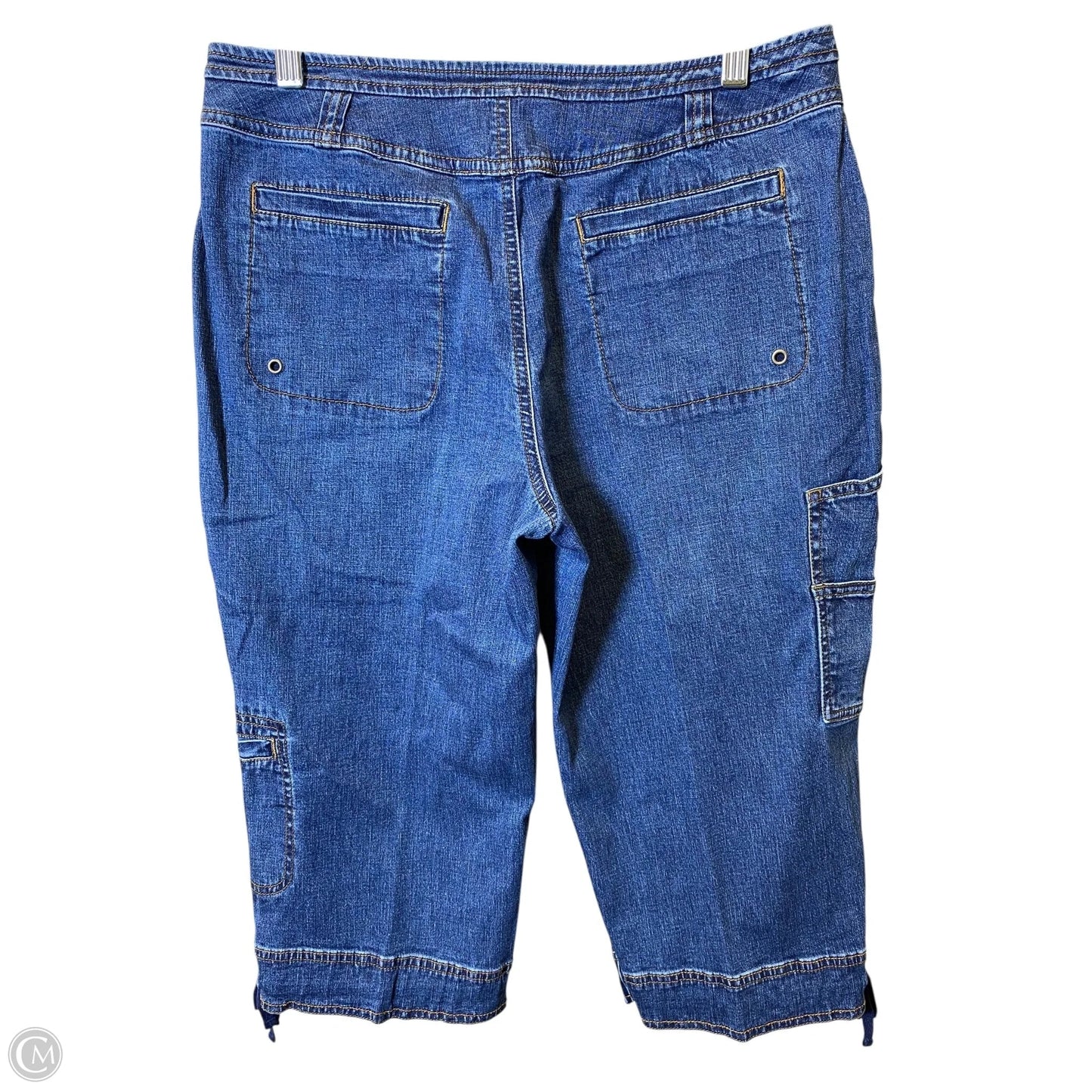 Capris By Coldwater Creek In Blue Denim, Size: 10p