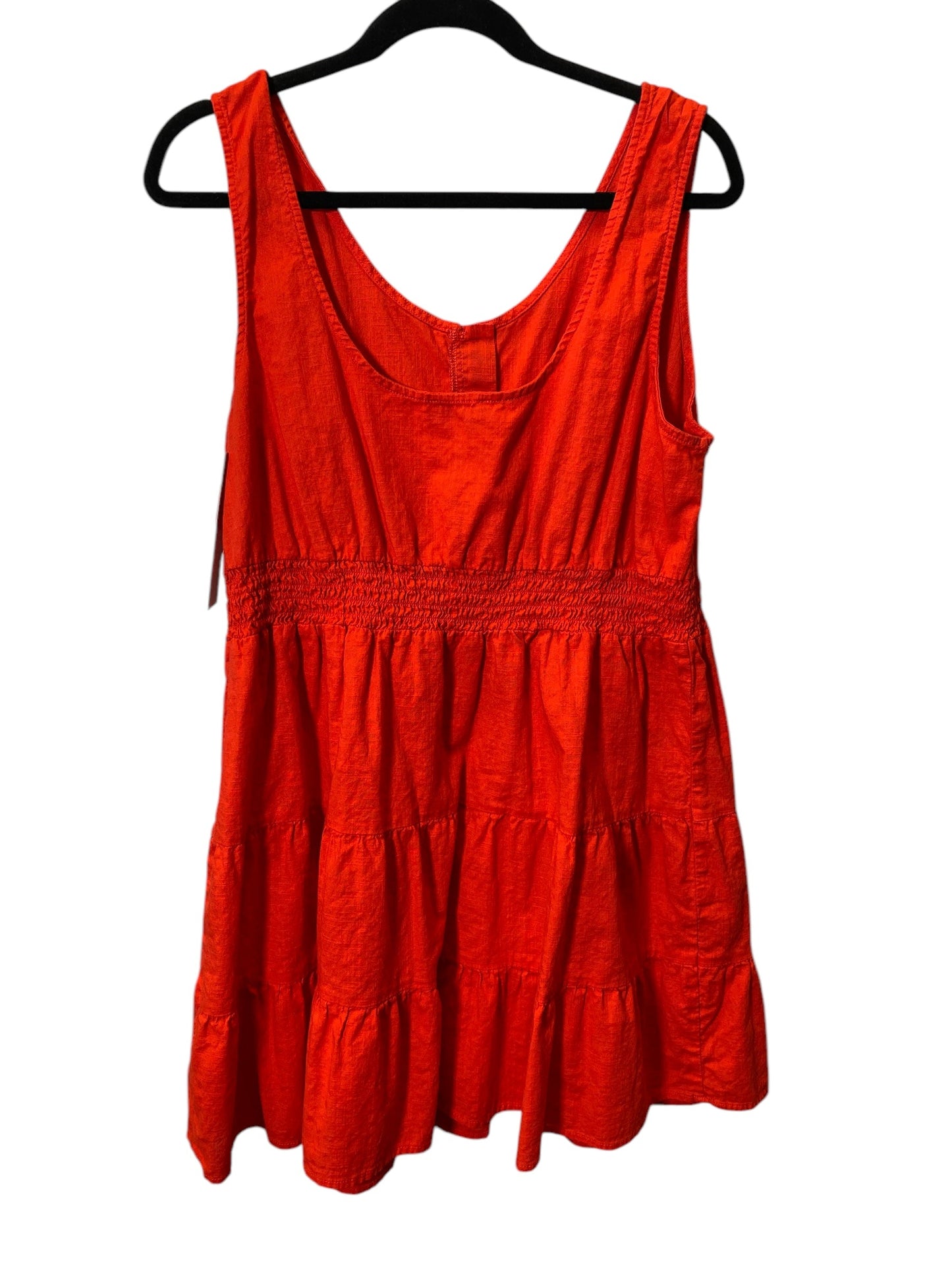 Dress Casual Midi By Arizona In Red, Size: Xxl