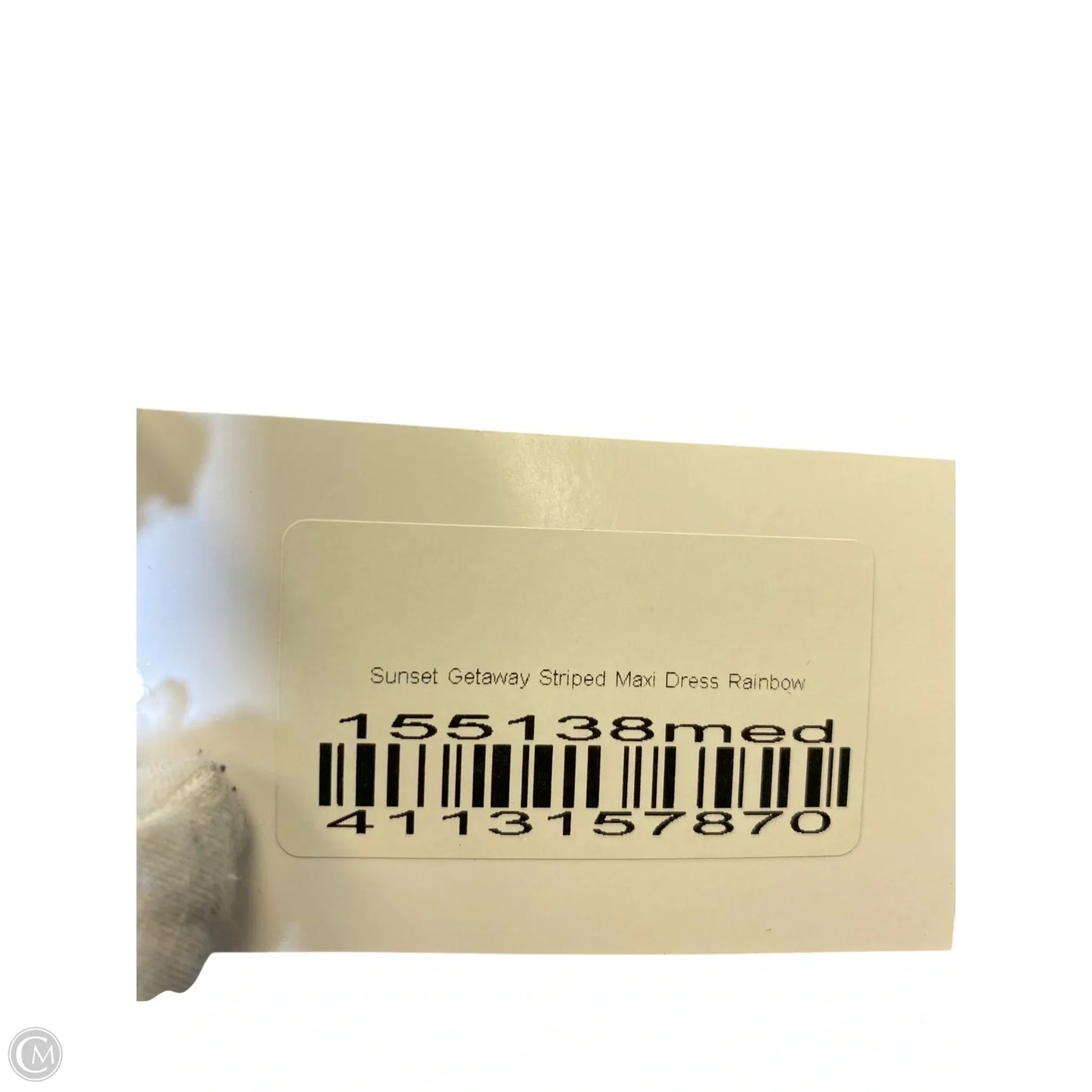 Dress Casual Maxi By Clothes Mentor In Multi-colored, Size: M