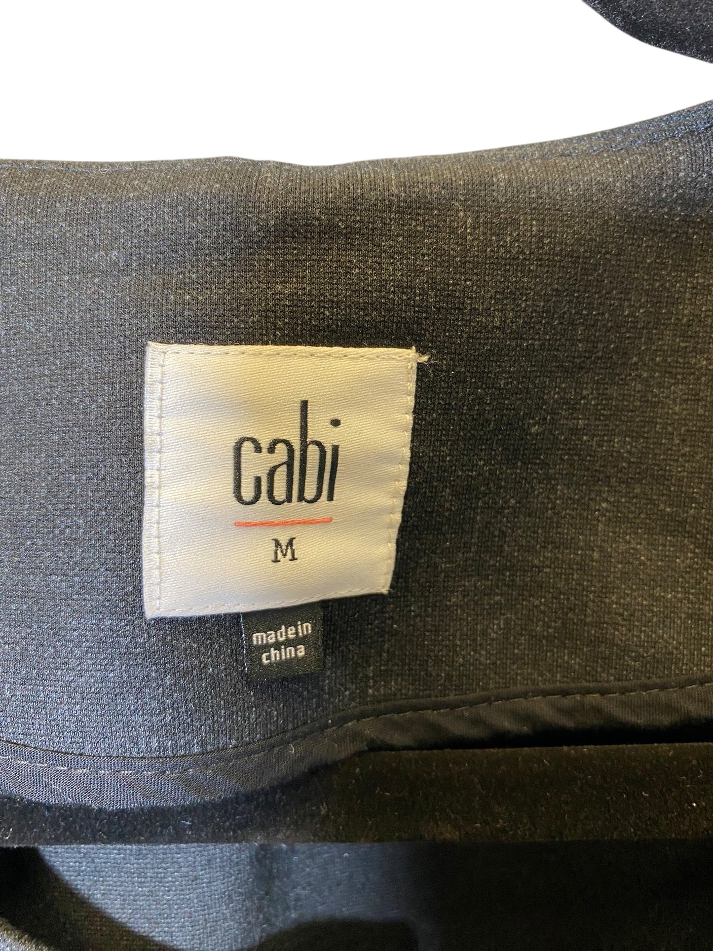 Vest Other By Cabi In Black, Size: M